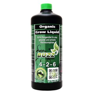 Green Buzz Nutrients Organic Grow Liquid 1 L