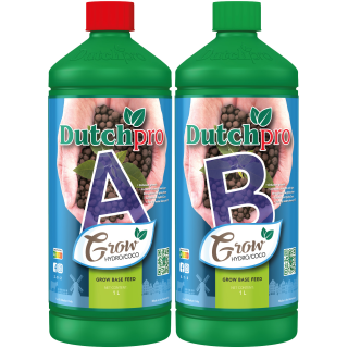 Dutchpro Grow Hydro/Coco A+B | Wachstumsdünger | 2x 1 Liter