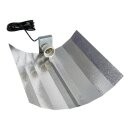 Stucco Reflektor | 47 x 47 cm | E40 Fassung | Hammerschlag