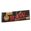 RAW Black Single Wide Papers (50 Blatt)