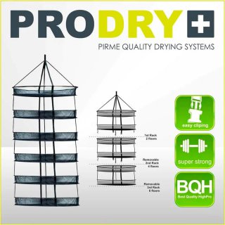 Garden HighPro ProDry+ Master Modulable | Trockennetz Rund | Ø 95cm | 6 Lagen | Höhe Max. 190cm
