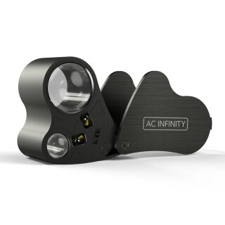AC Infinity Juwelierlupe | 30x & 60x Vergrößerung | LED-Beleuchtung