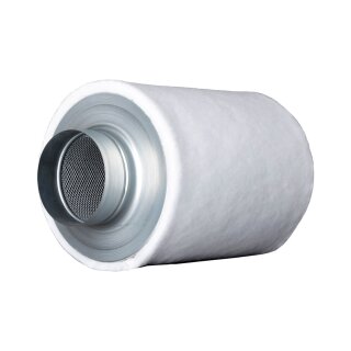 Prima Klima Industry K1600 Aktivkohlefilter | 100mm Flansch | Ø180mm x 250mm