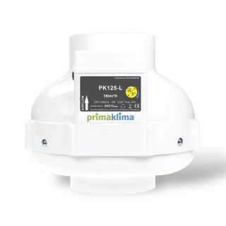 Prima Klima PK125-L AC-Ventilator | 125mm Flansch | 360m³/h